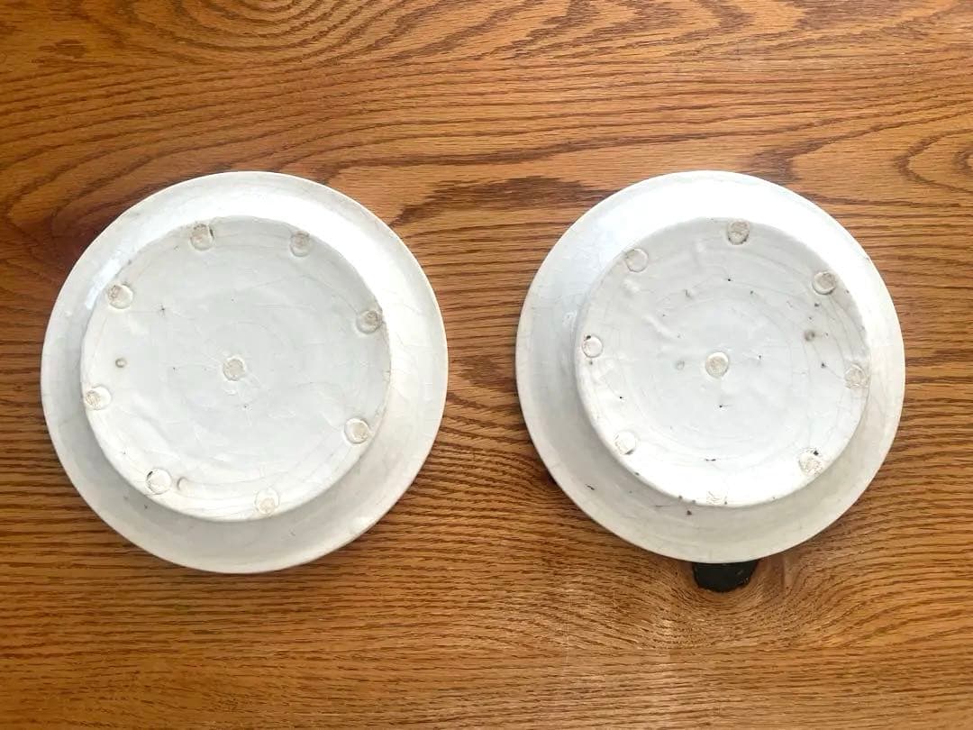 【最終】未使用品　谷口竜　7寸皿　ペア　器　作家　陶芸　茶器　酒器　うつわ　希少