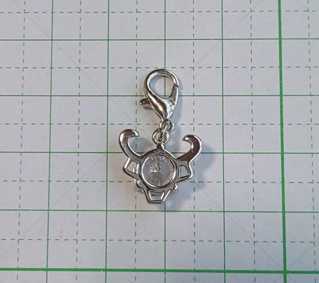 HM　ファスナーチャーム　ジップアクセサリー　シルバー