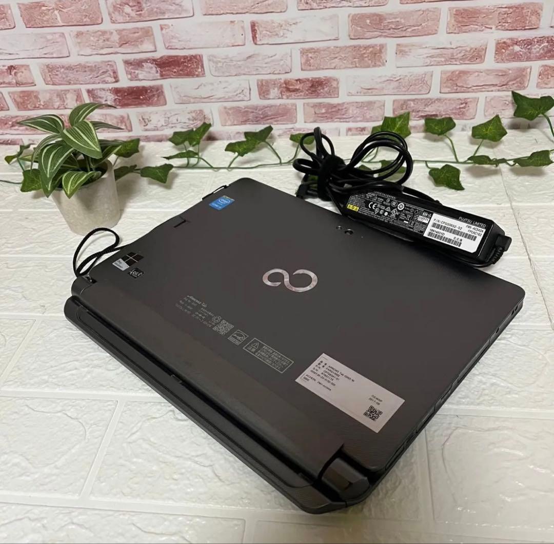 ★ 高解像度タッチパネル美品SSD128GB★Q665 カメラ ノートPC338