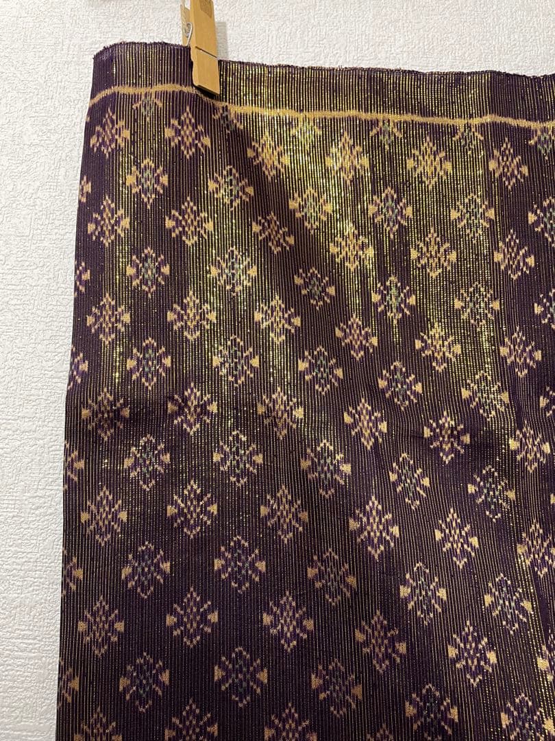 ラオス民族衣装　薄手　シン　6-8