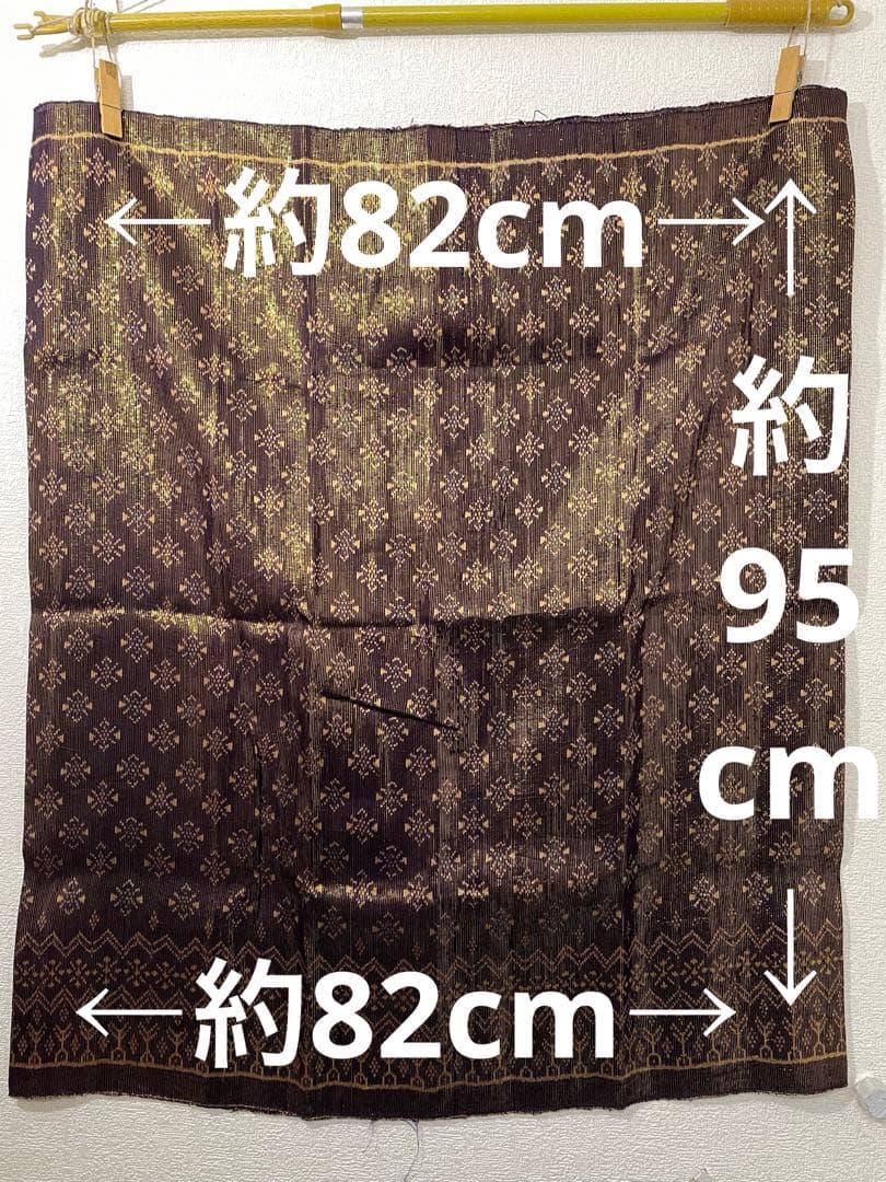 ラオス民族衣装　薄手　シン　6-8