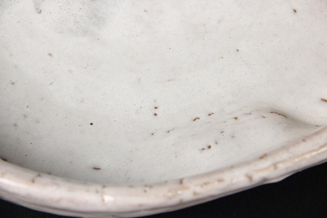 茶道具　十一代 三輪休雪 萩焼　平皿　鉢 共箱 FJ9-9