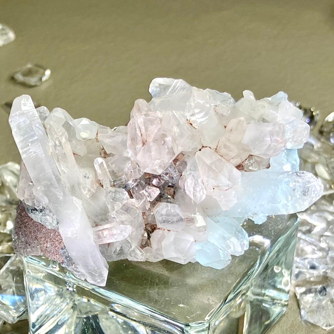 コロンビア産 ピンクレムリアン クラスター