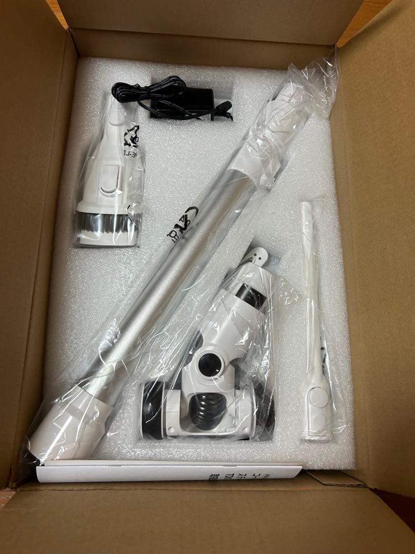 【新品.未使用】サイクロン　コードレス　AI汚れ自動検知 55Kpa超強力吸引