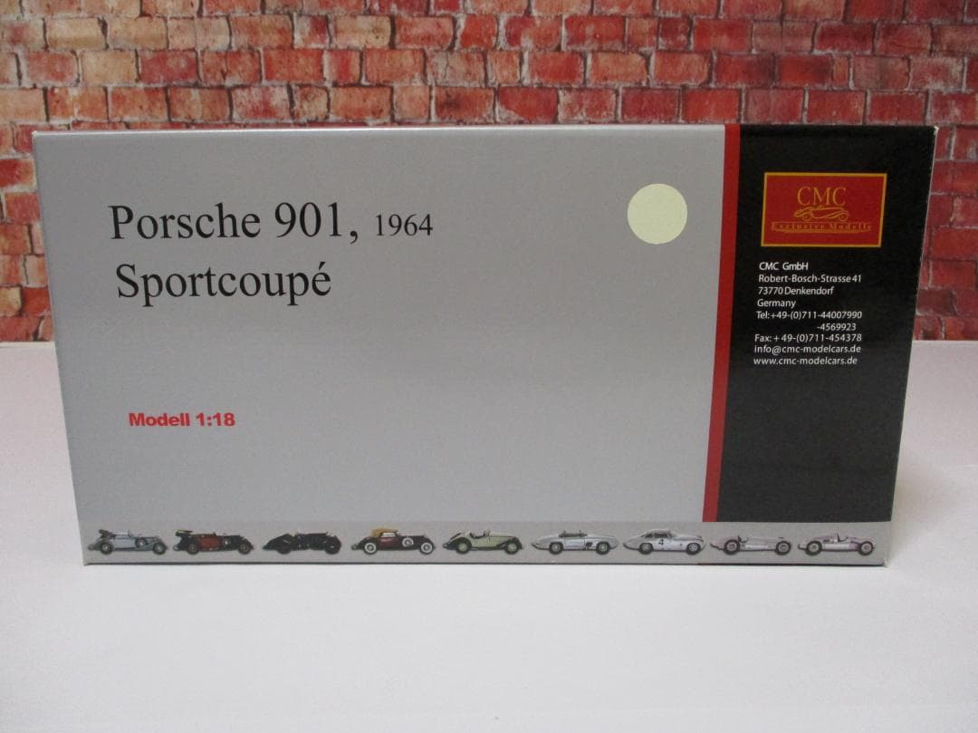 1/18 CMC ポルシェ 901(911) 1964 ホワイト