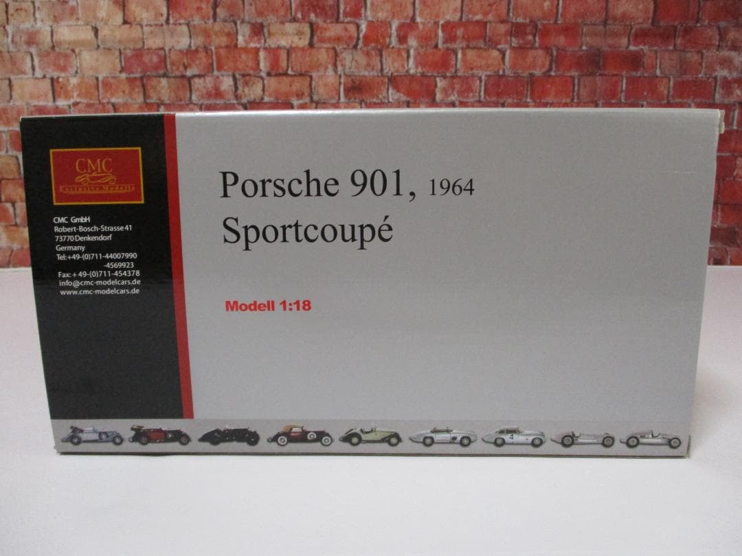 1/18 CMC ポルシェ 901(911) 1964 ホワイト