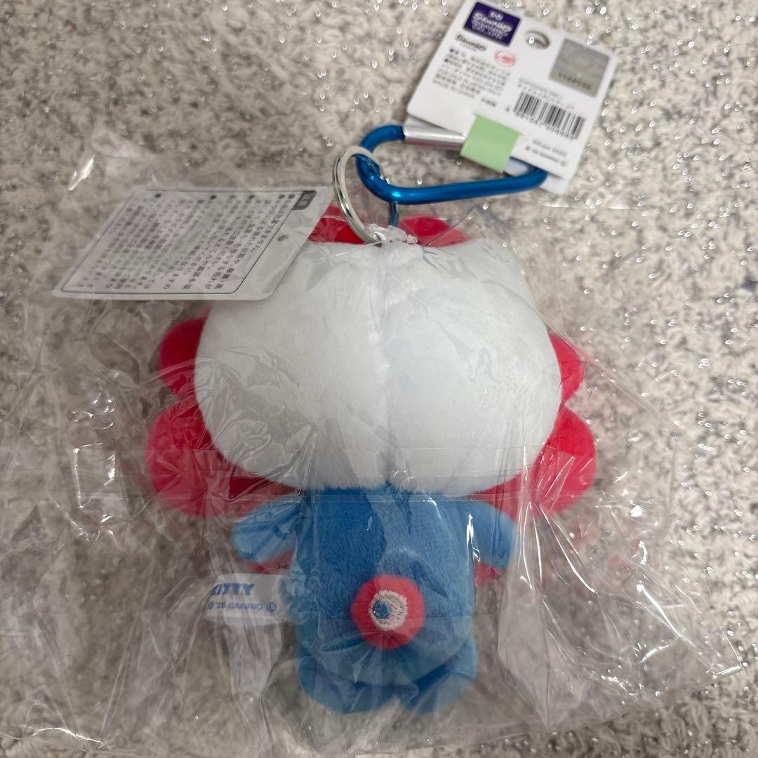 ハローキティ ミャクミャク 万博2025 ぬいぐるみ カラビナ付き