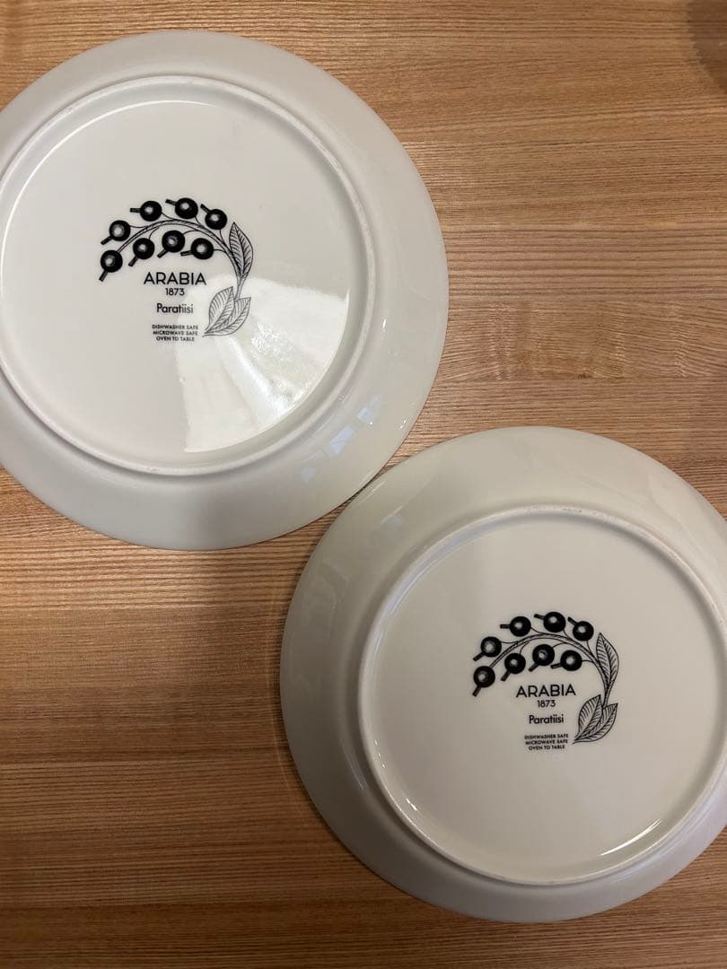 ARABIA Paratiisi 食器 2枚　21センチ