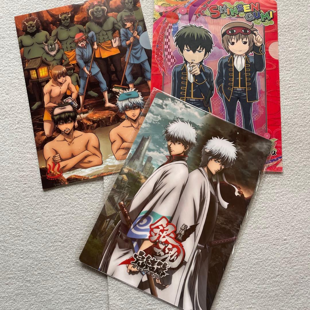 銀魂 クリアファイル 下敷き まとめ売り