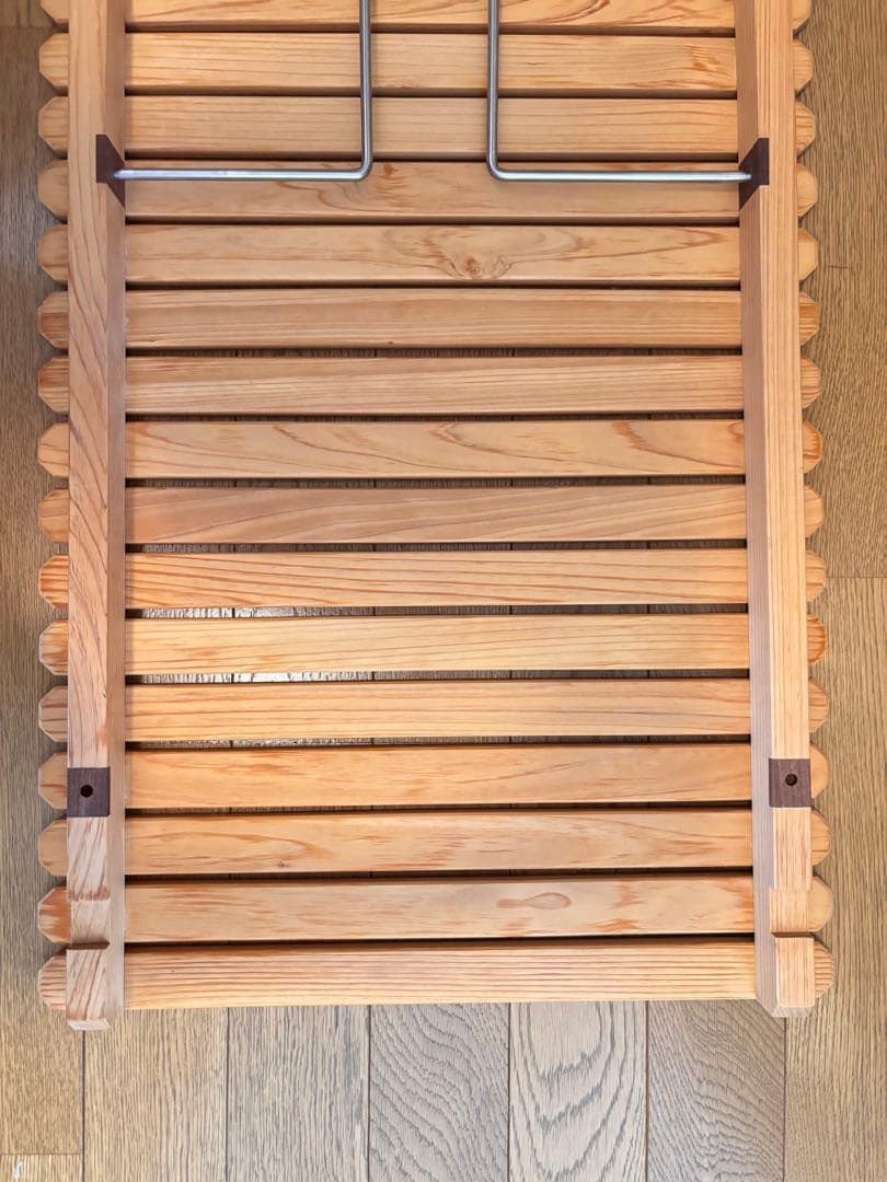 ひのき196 二つ折りテーブルKUROSON370Fとオプションテーブルセット