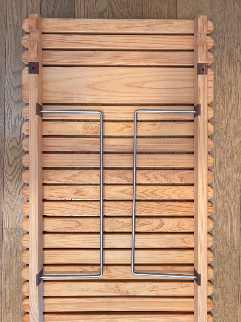 ひのき196 二つ折りテーブルKUROSON370Fとオプションテーブルセット