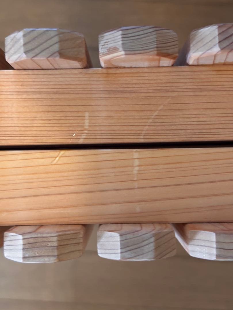 ひのき196 二つ折りテーブルKUROSON370Fとオプションテーブルセット