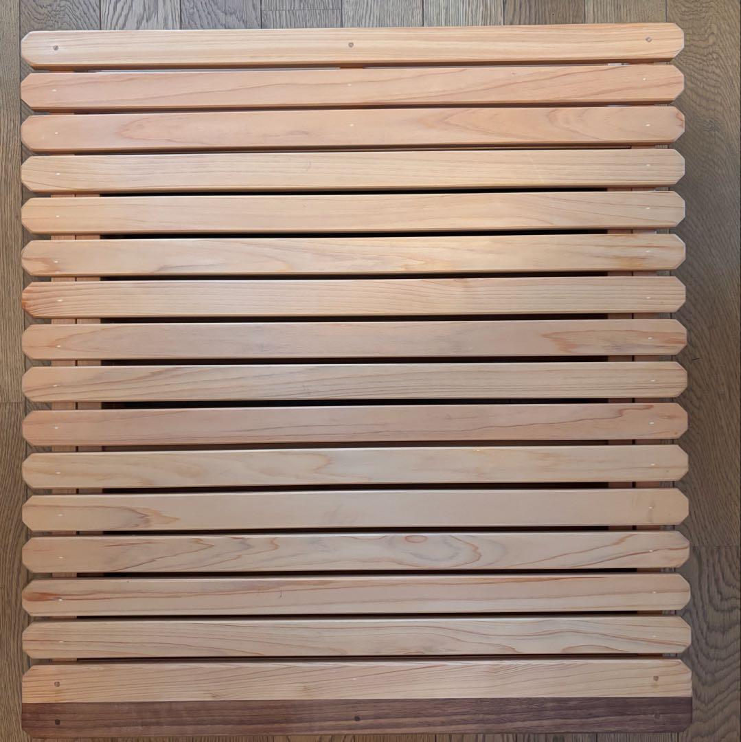 ひのき196 二つ折りテーブルKUROSON370Fとオプションテーブルセット