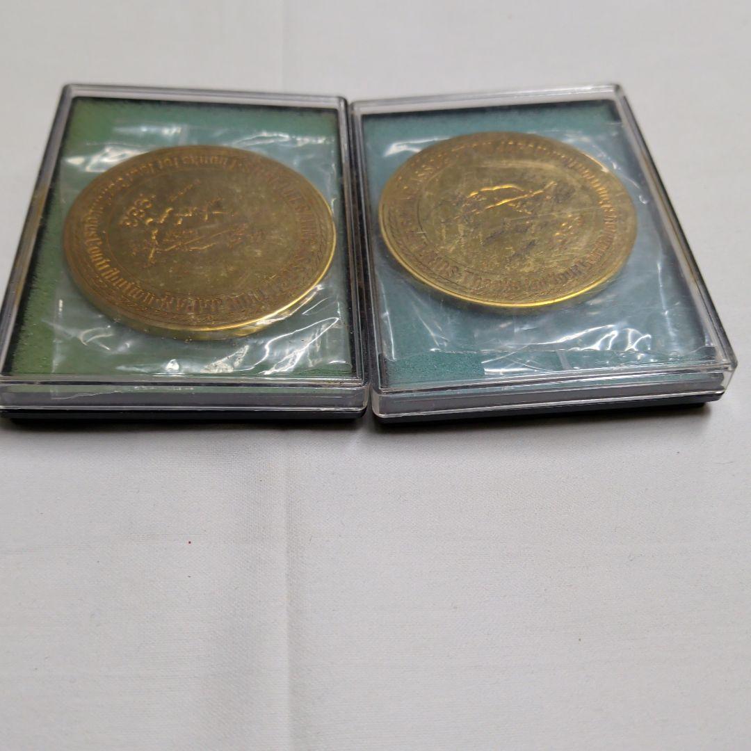 1983年 メッキ メダル ライフセービング　デザイン ケース付き