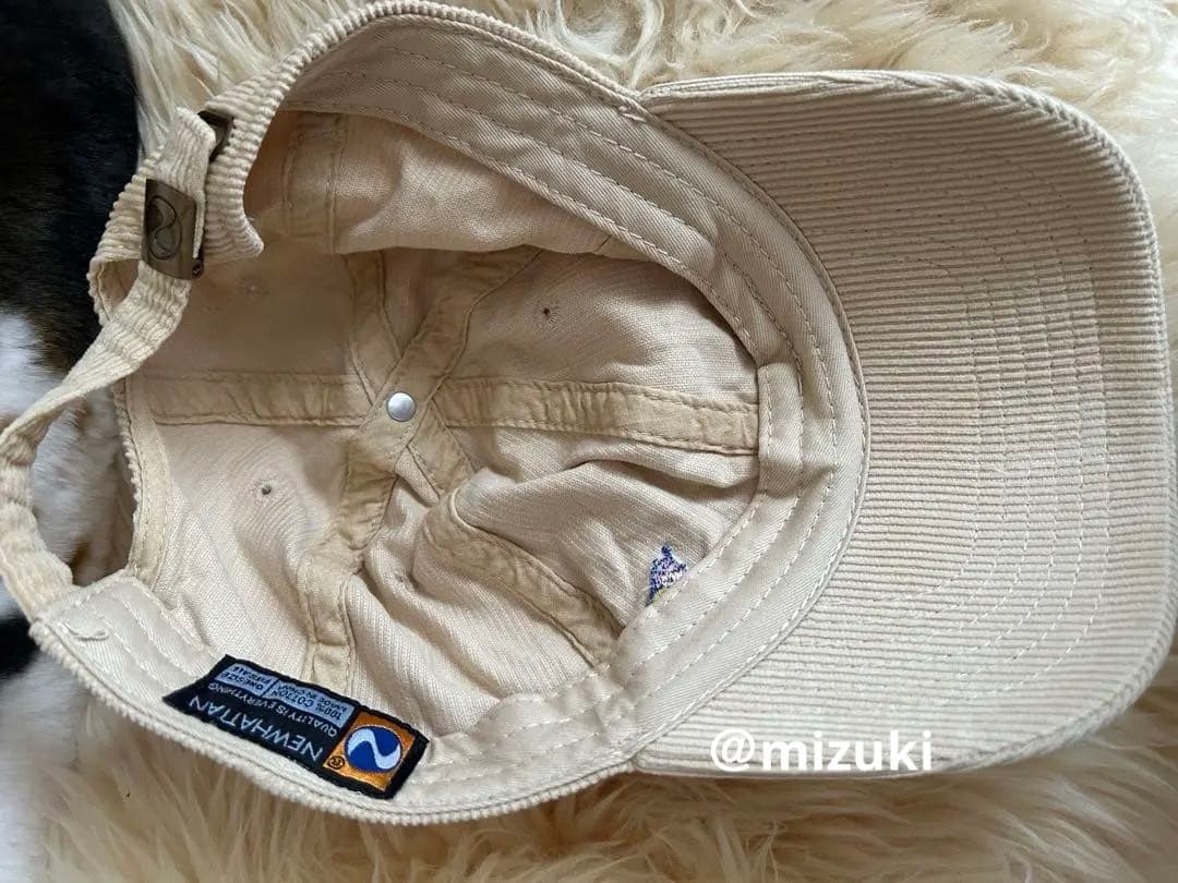 Mrs.GREEN APPLE エデンの園　コーデュロイキャップ　帽子　ミセス