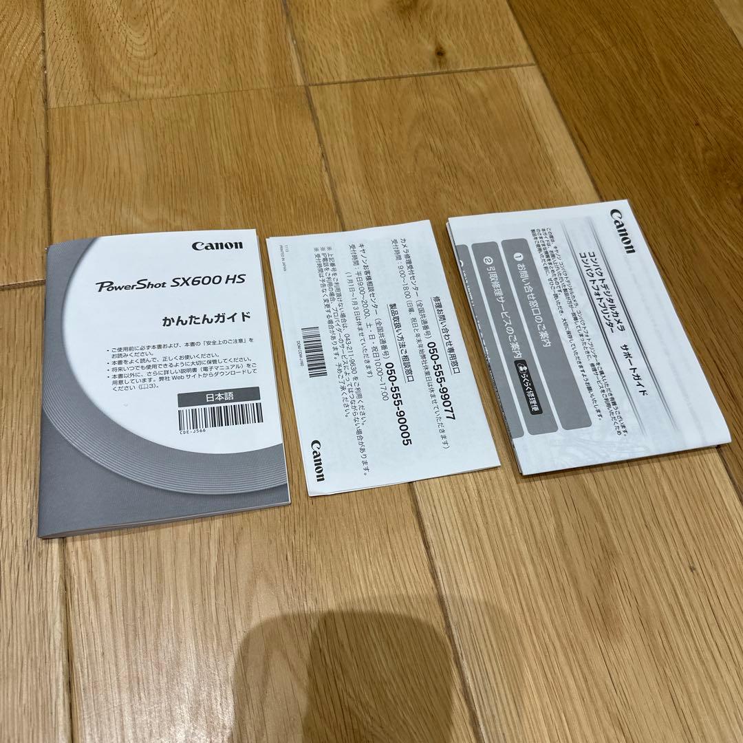 Canon PowerShot SX600 HS Wi-Fi ブラック　デジカメ
