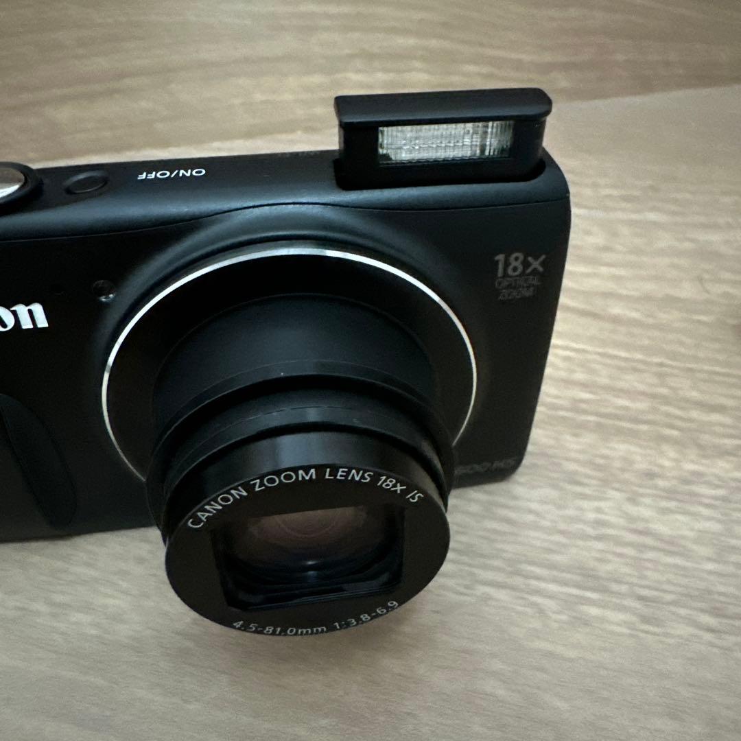 Canon PowerShot SX600 HS Wi-Fi ブラック　デジカメ