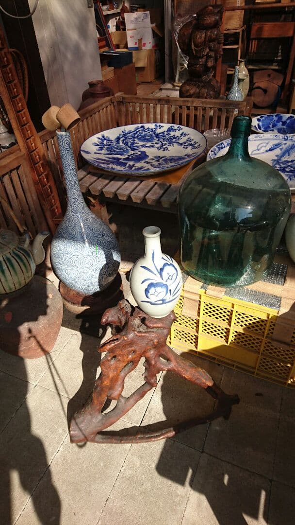 自然木根磨きオブジェ