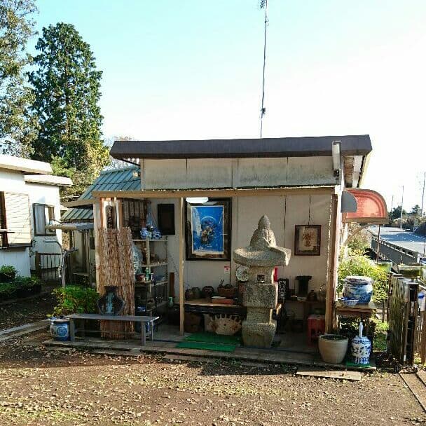 自然木根磨きオブジェ