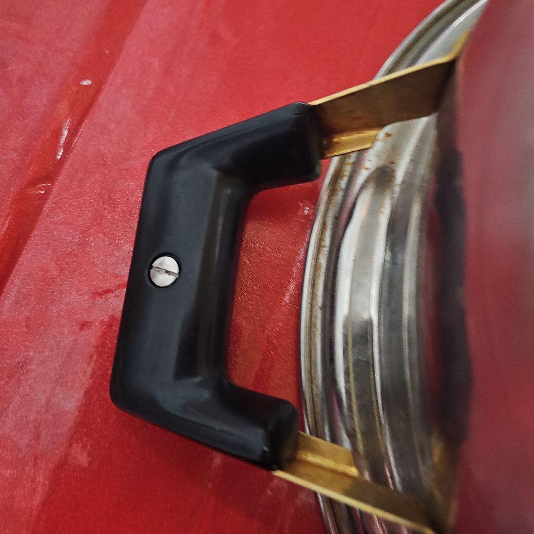 タッパーウェア深ステンレス鍋30cm