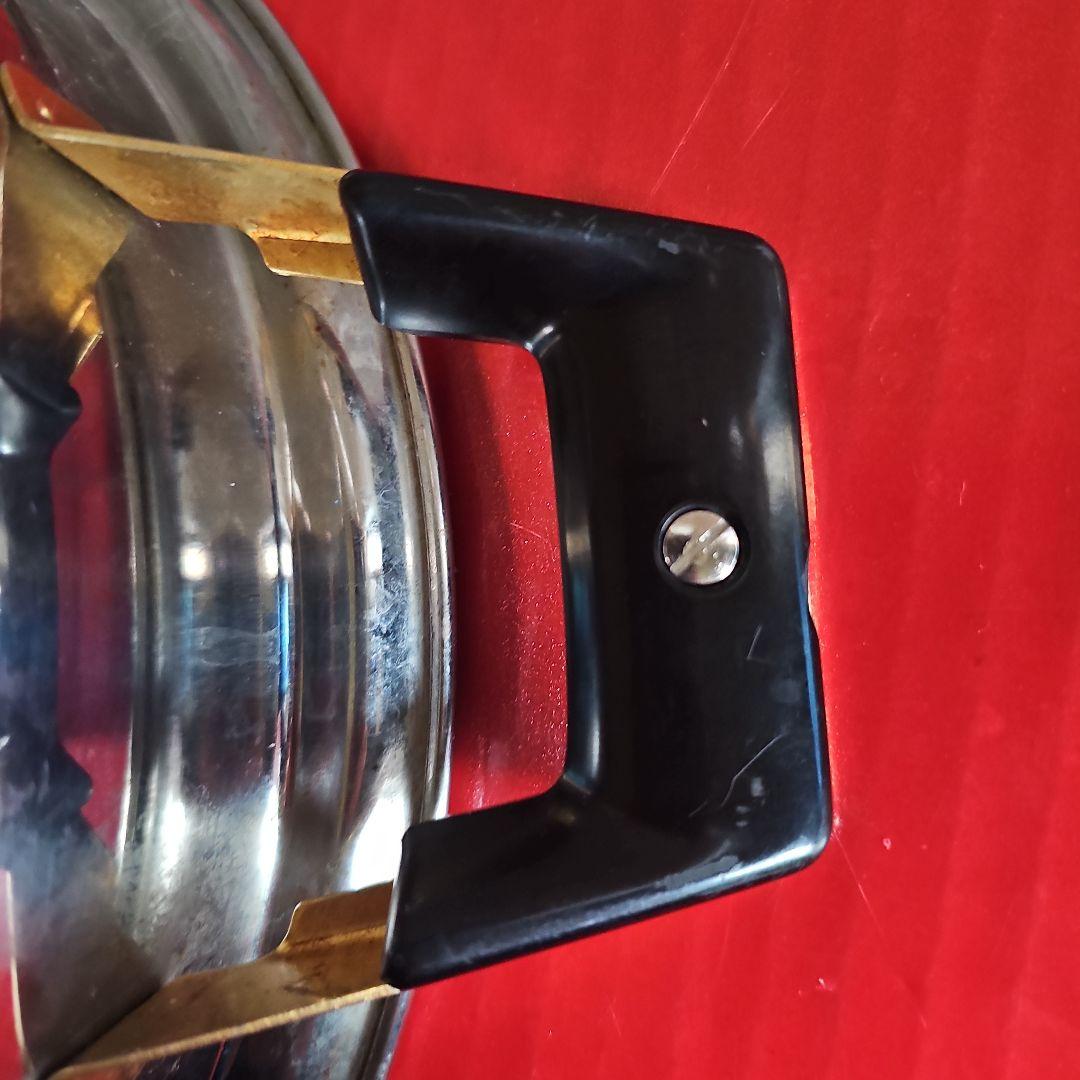 タッパーウェア深ステンレス鍋30cm