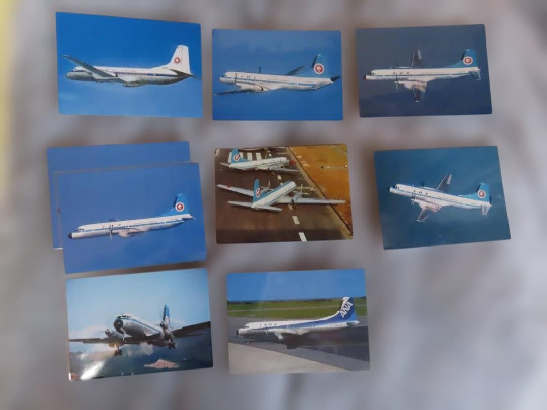 ANA 全日空 ポストカード 絵はがき 絵葉書46種