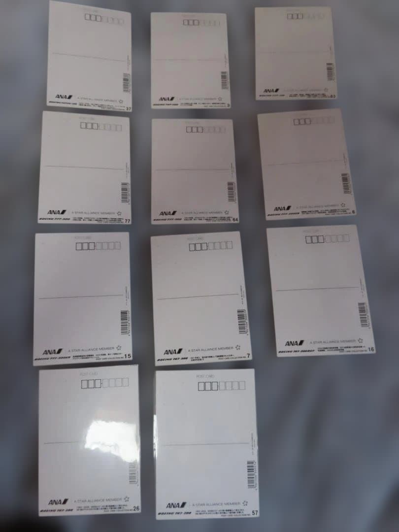 ANA 全日空 ポストカード 絵はがき 絵葉書46種
