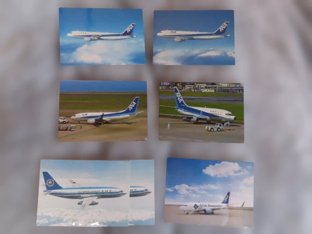 ANA 全日空 ポストカード 絵はがき 絵葉書46種