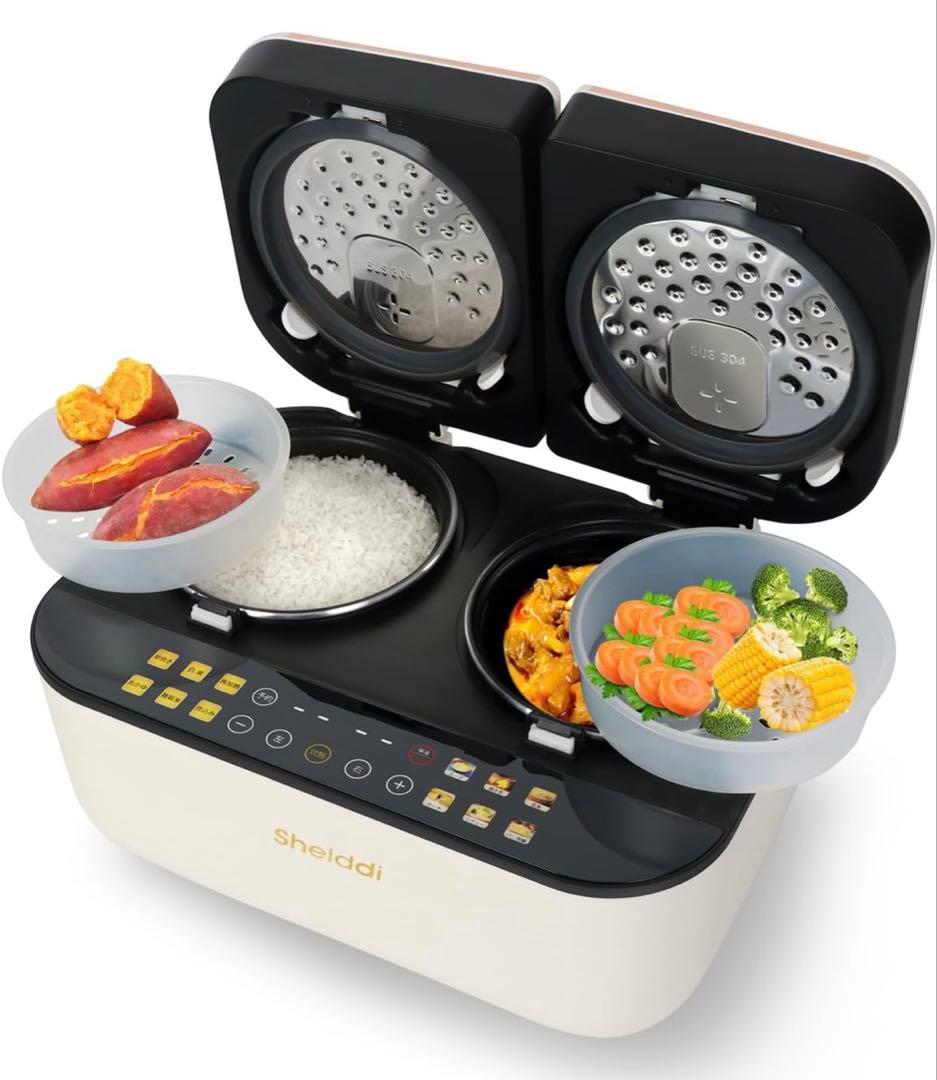【SALE】Shelddi 炊飯器［ツインシェフ］