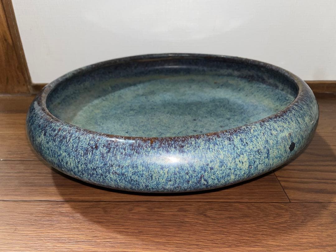 値下げしました　海鼠　水盤　鉢　中国　花器　宜興？　清？