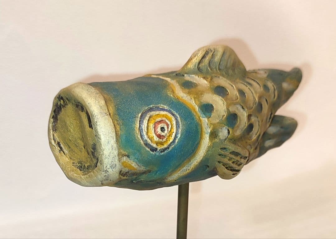 こいのぼり 置物 粘土人形