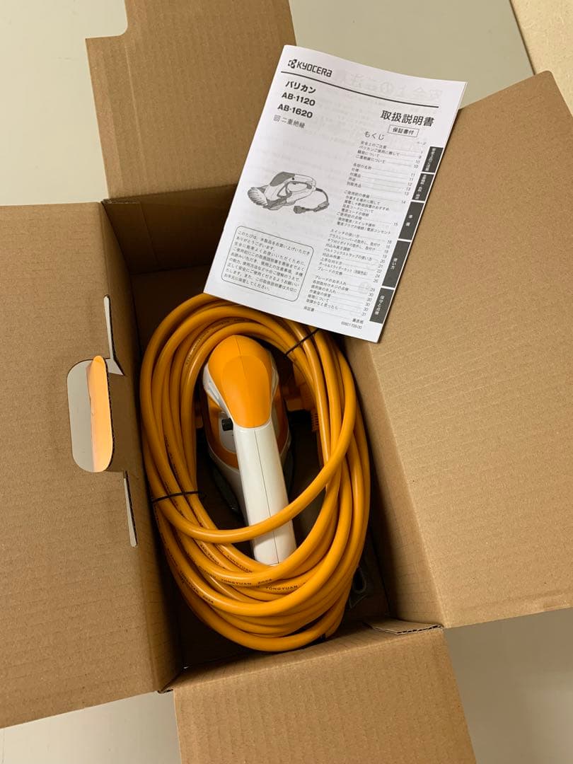 【超特価】京セラ(Kyocera) 旧リョービ キワ刈りバリカン AB-1620