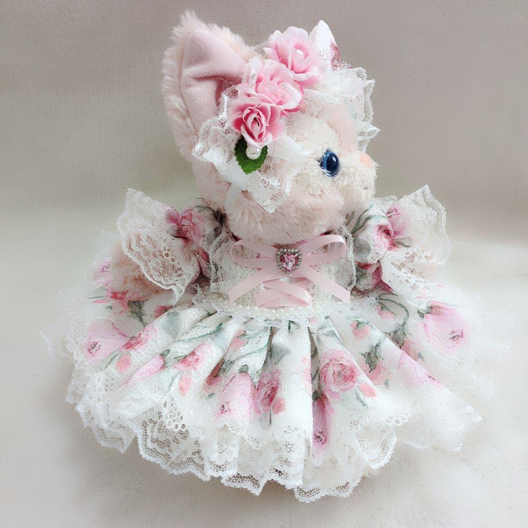 リーナベルコスチューム　ショルダーバック等着用可能　ピンクお花のコス　1497