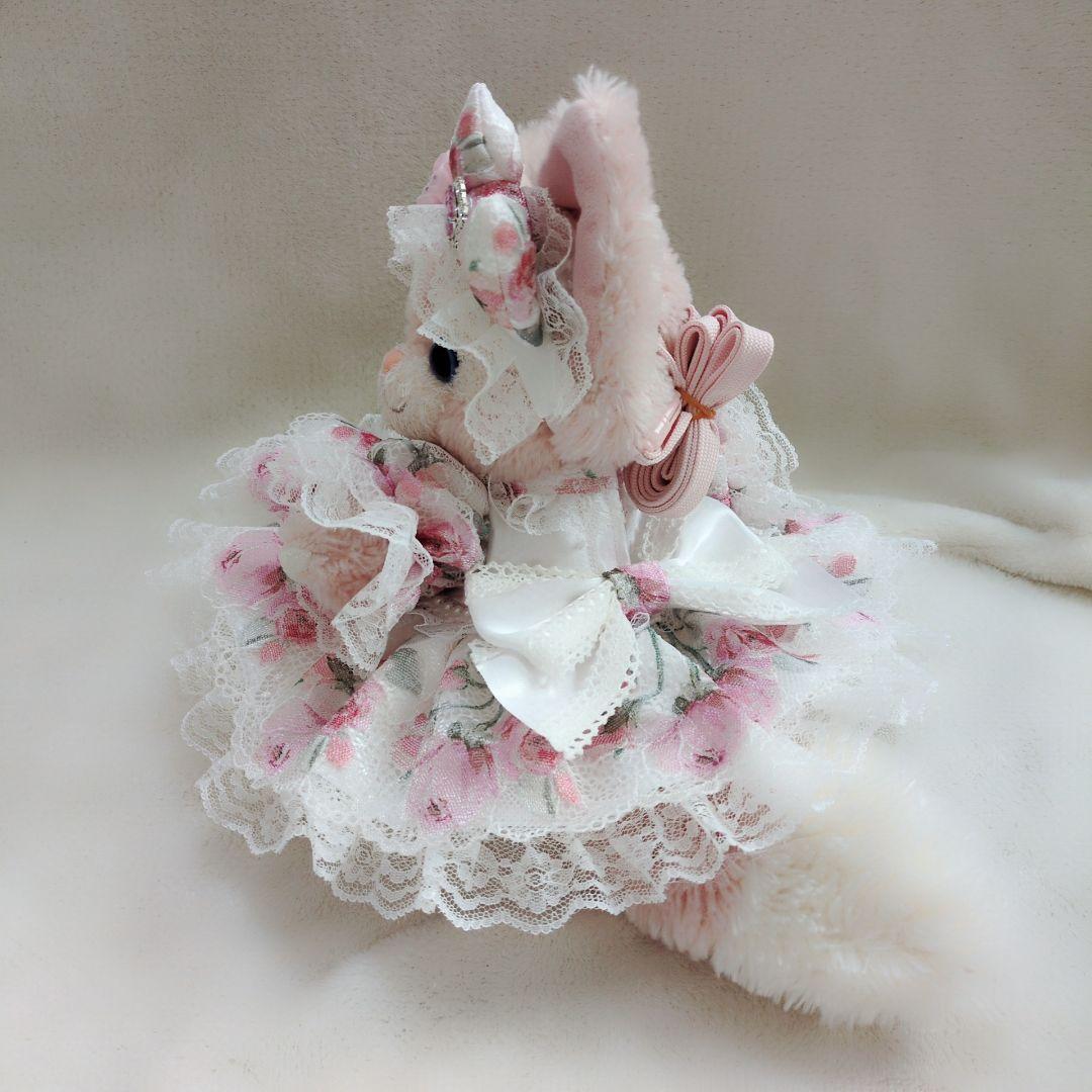 リーナベルコスチューム　ショルダーバック等着用可能　ピンクお花のコス　1497