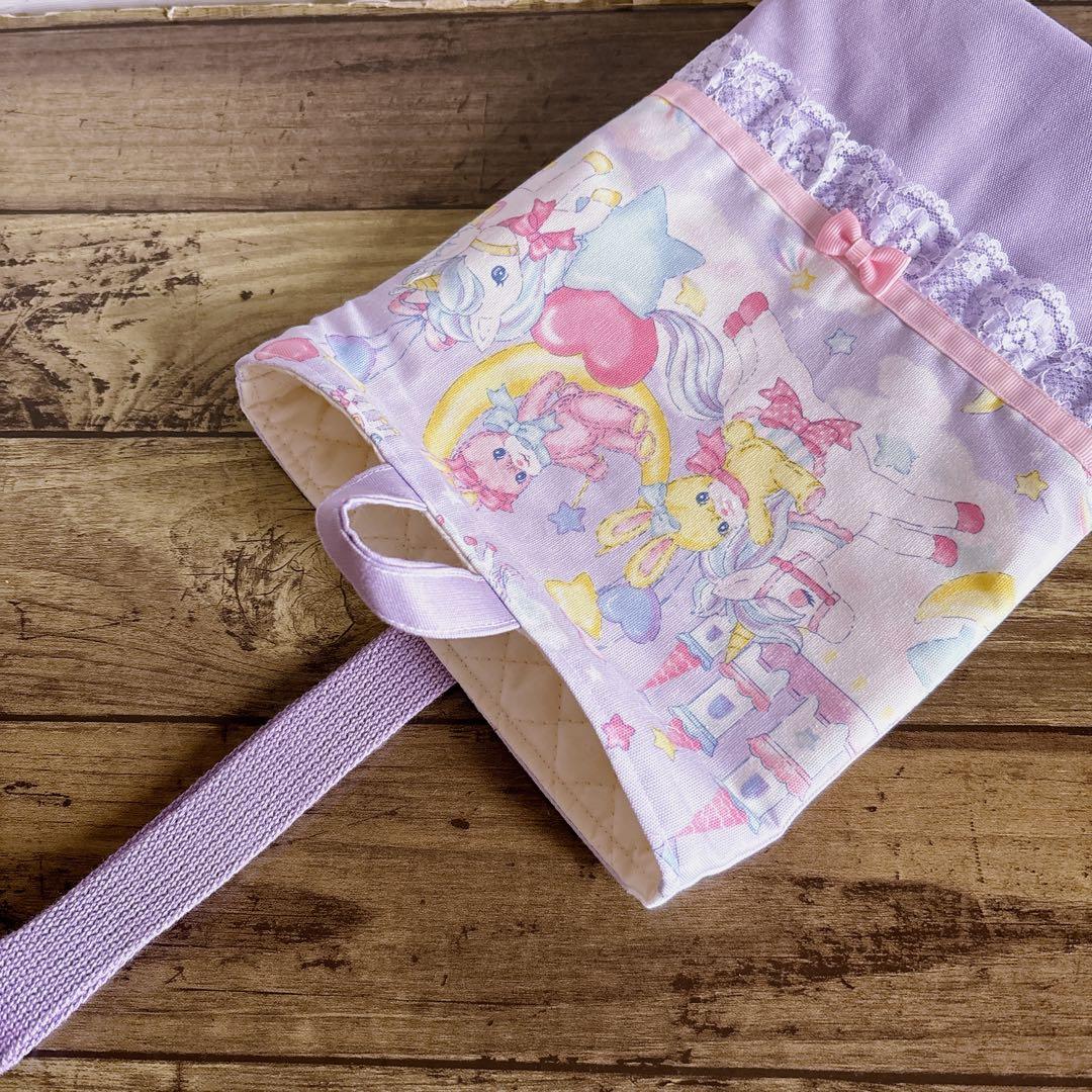 レッスンバッグ　体操服袋　上履袋　お弁当袋　コップ袋☆ユニコーン　入園入学セット