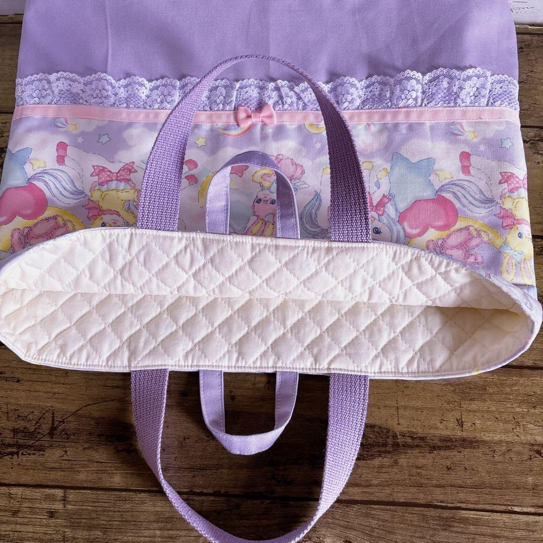 レッスンバッグ　体操服袋　上履袋　お弁当袋　コップ袋☆ユニコーン　入園入学セット