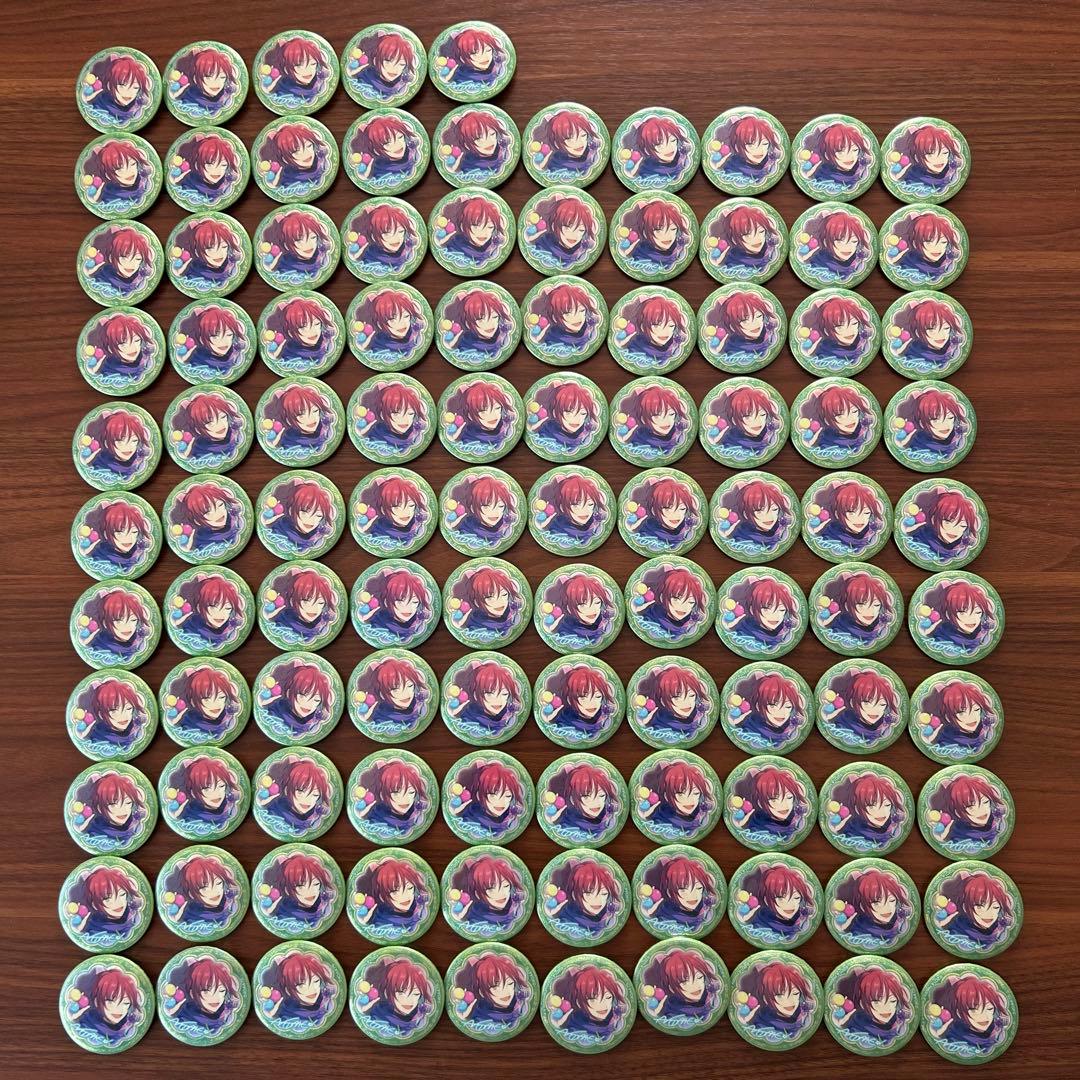 あんスタ　逆先夏目　カプセル缶バッジ　カプ缶　105枚セット