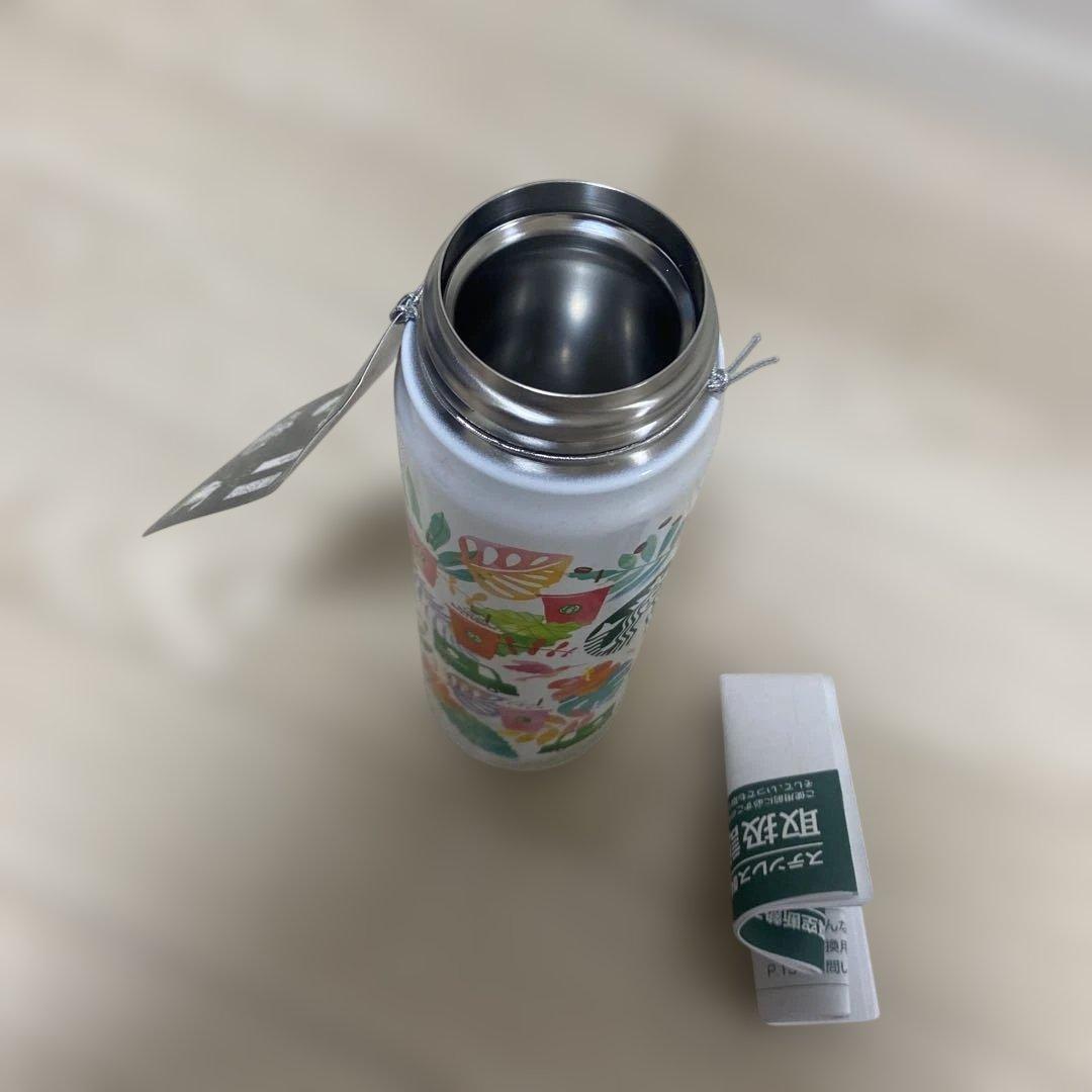 【新品未使用】スタバ　ステンレスボトル　サーモス　ベアリスタ　水筒　500m