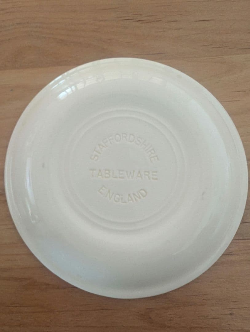 イギリス　スタッフォードシャー　プレート　ボウル