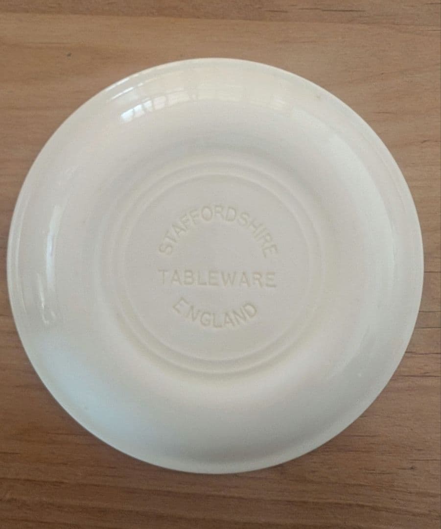 イギリス　スタッフォードシャー　プレート　ボウル