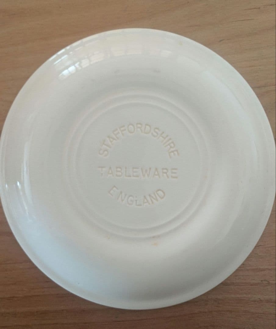 イギリス　スタッフォードシャー　プレート　ボウル