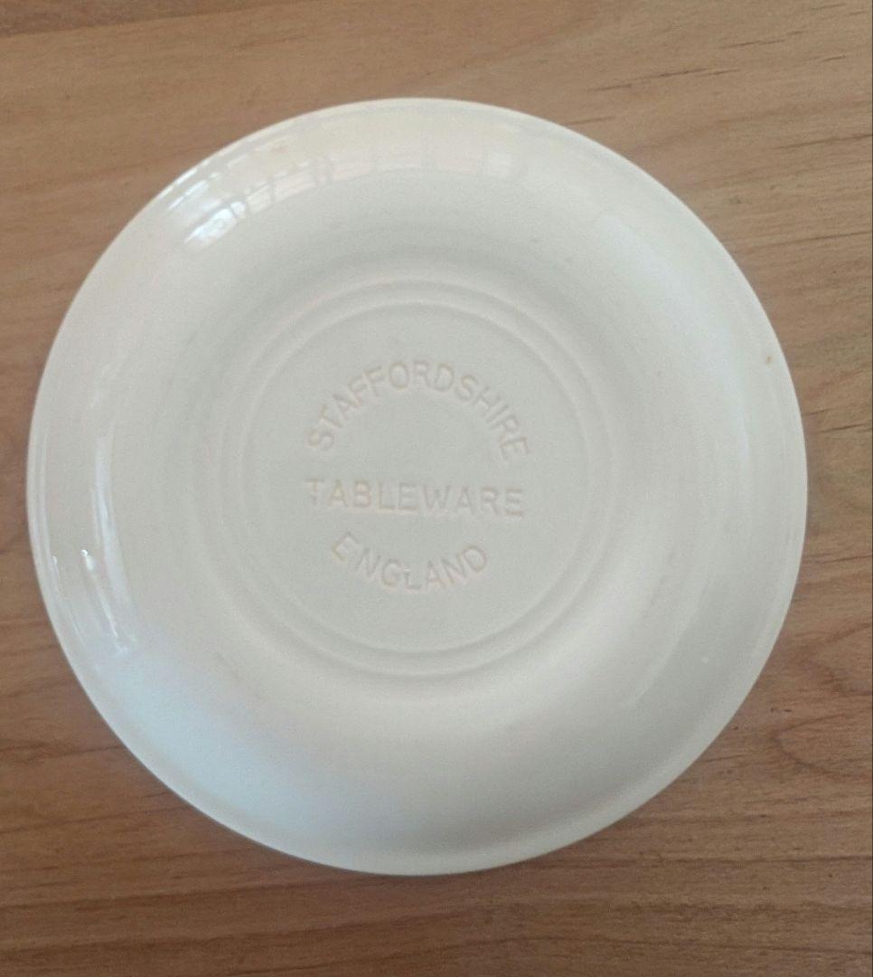 イギリス　スタッフォードシャー　プレート　ボウル