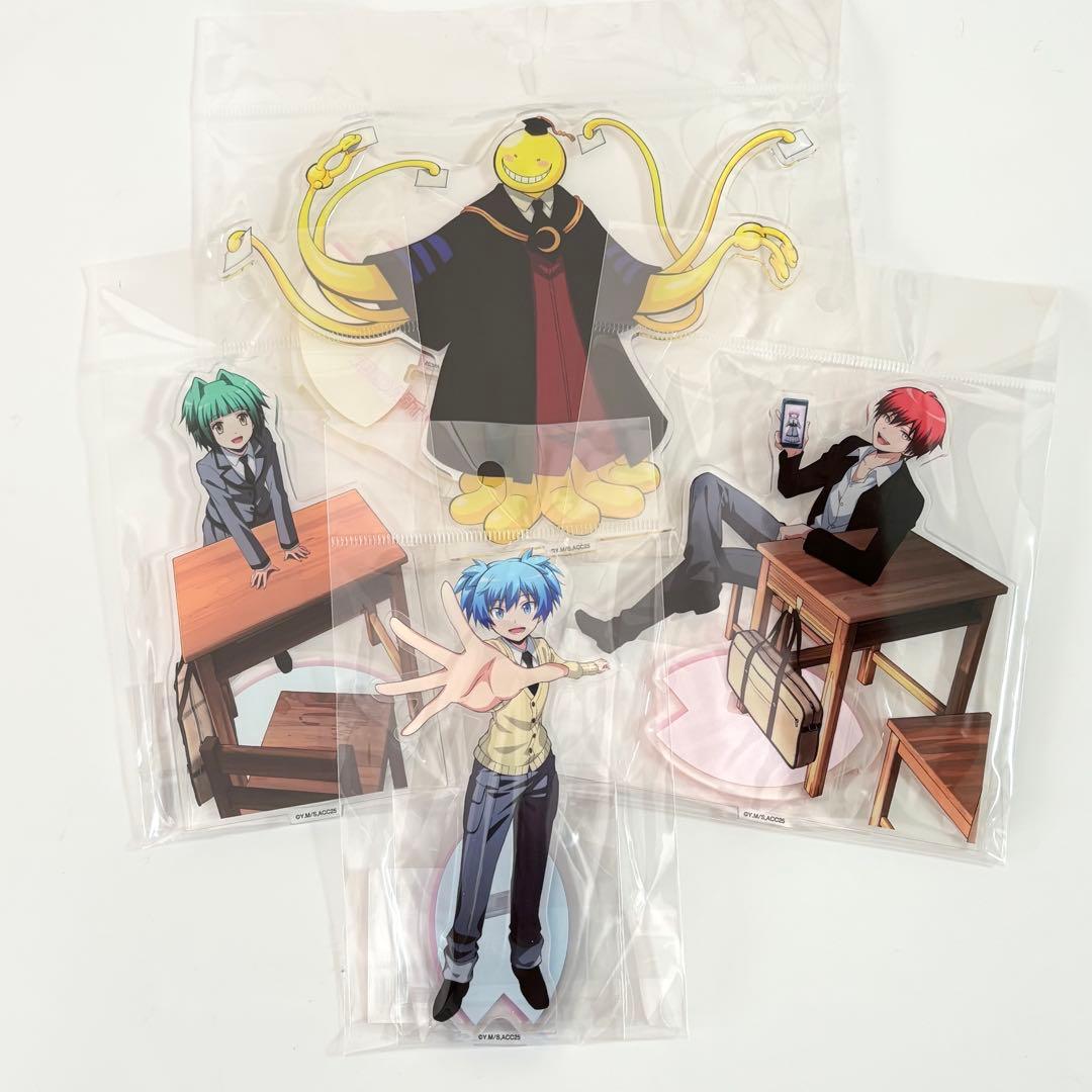 暗殺教室 アクリルスタンド みんなの時間 赤羽業 殺せんせー 茅野カエデ 潮田渚