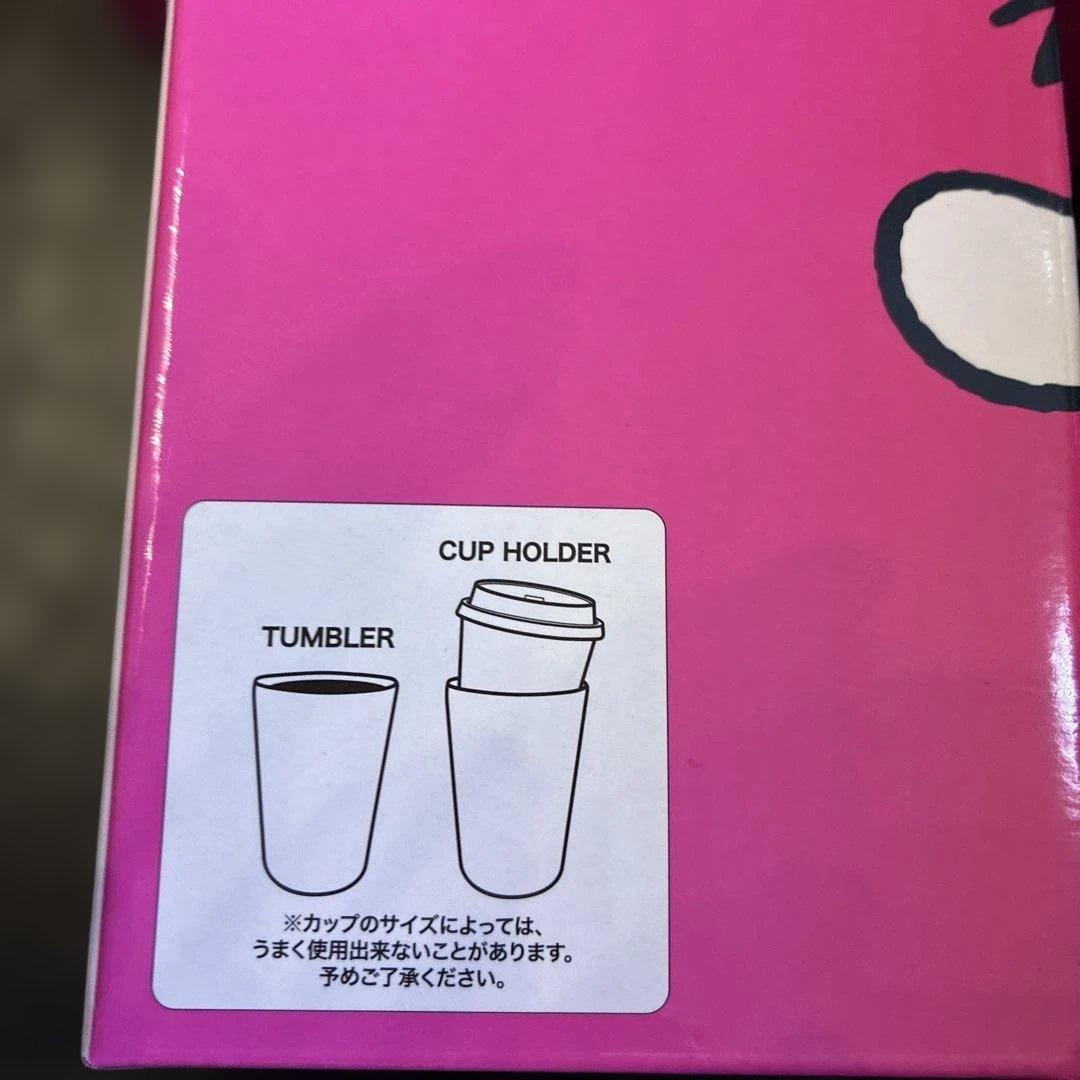 左下！シナモロール ステンレスタンブラー SRG-2001 ピンク4個まとめ売り