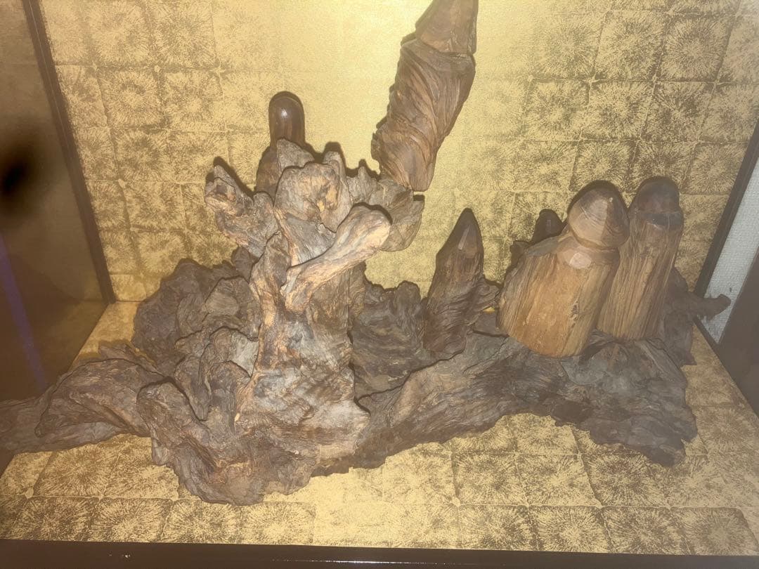 【超超特級呪物】超強力な福を呼ぶ　七福神様の宿る流木像　曰く付き　縁起物　開運