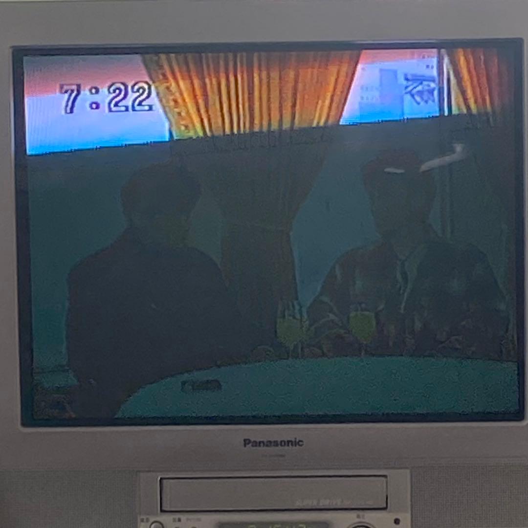パナソニック 21型 ブラウン管テレビデオTH-21VFR60 リモコン付き
