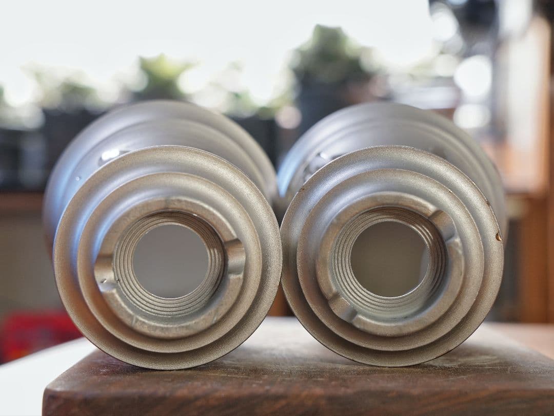 陶器植木鉢 作家鉢 ハンドメイド 2点セット Mサイズ アガベ A-740