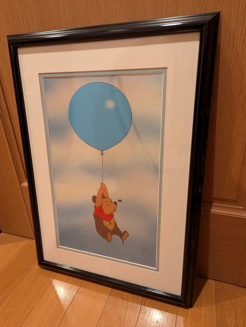 1997年ウォルト・ディズニー「くまのプーさん」限定版セリセル　真作証明書付き