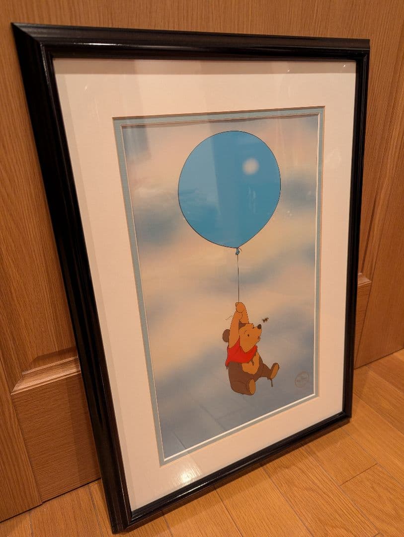 1997年ウォルト・ディズニー「くまのプーさん」限定版セリセル　真作証明書付き