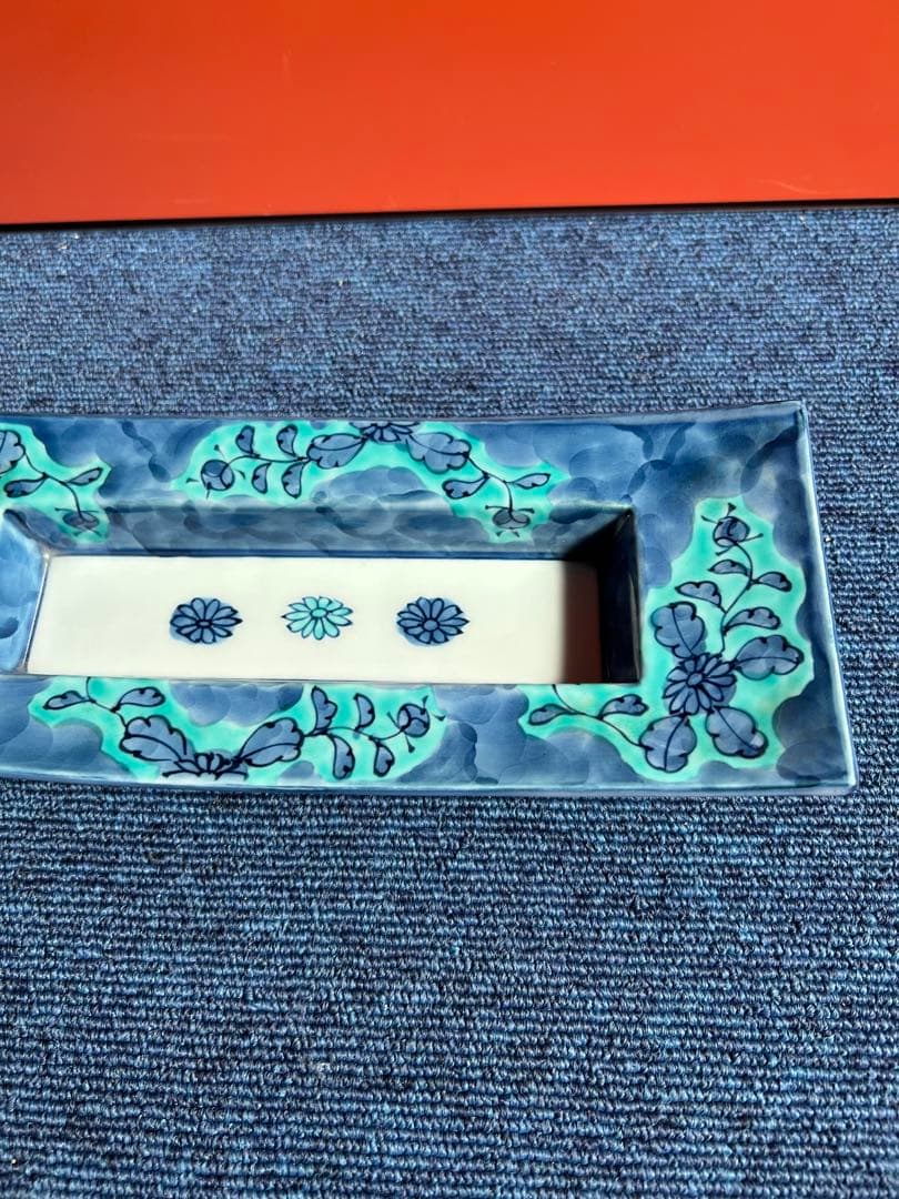 1022 源右衛門　青彩萬暦　灰皿